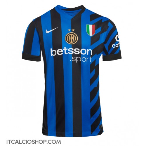 Inter Milan Federico Dimarco #32 Prima Maglia 2024-25 Manica Corta Inter Milan Federico Dimarco #32 Prima Maglia 2024-25 Manica Corta